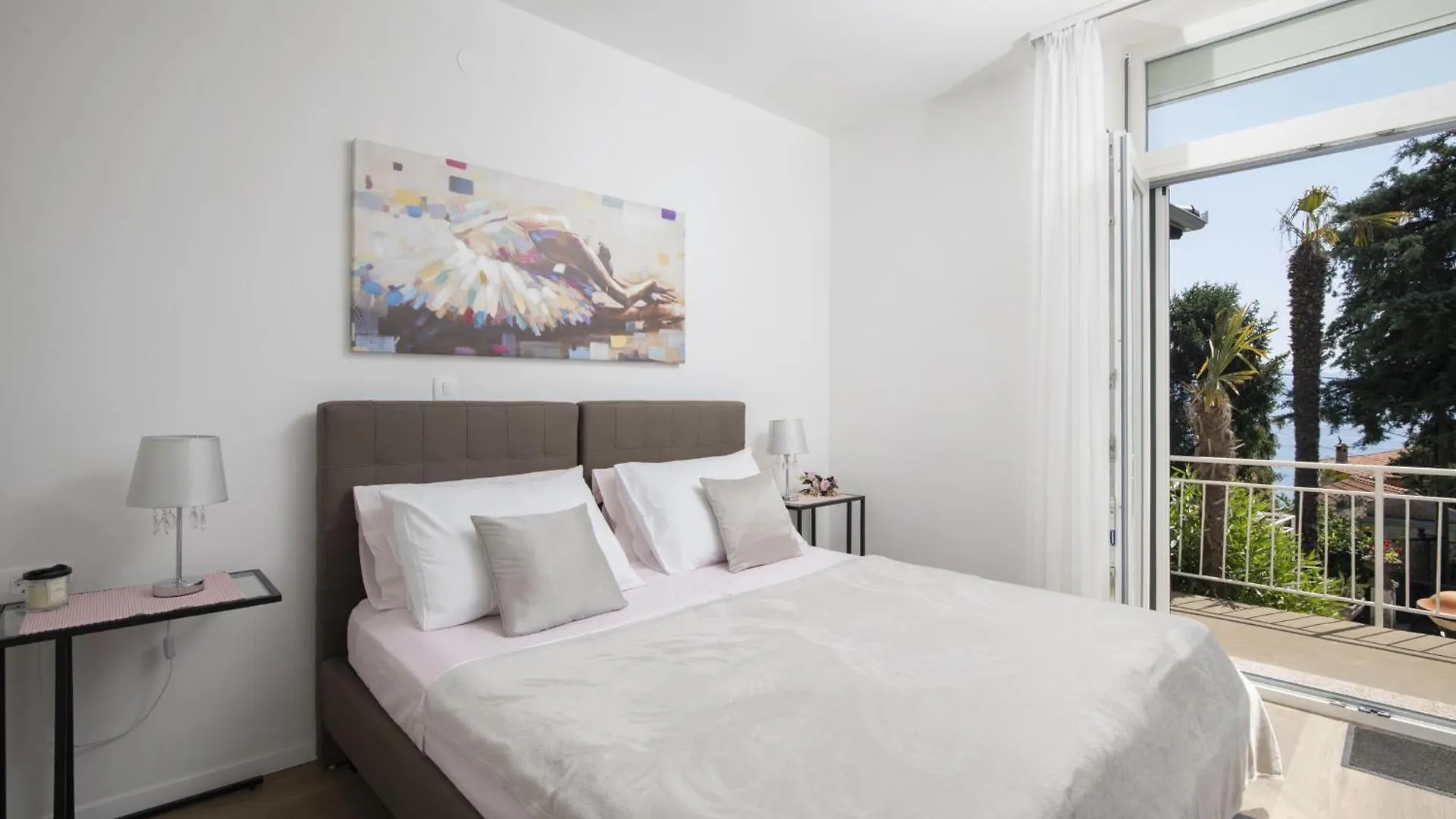 Villa Nika With Sea View And Charming Garden Near Opatija