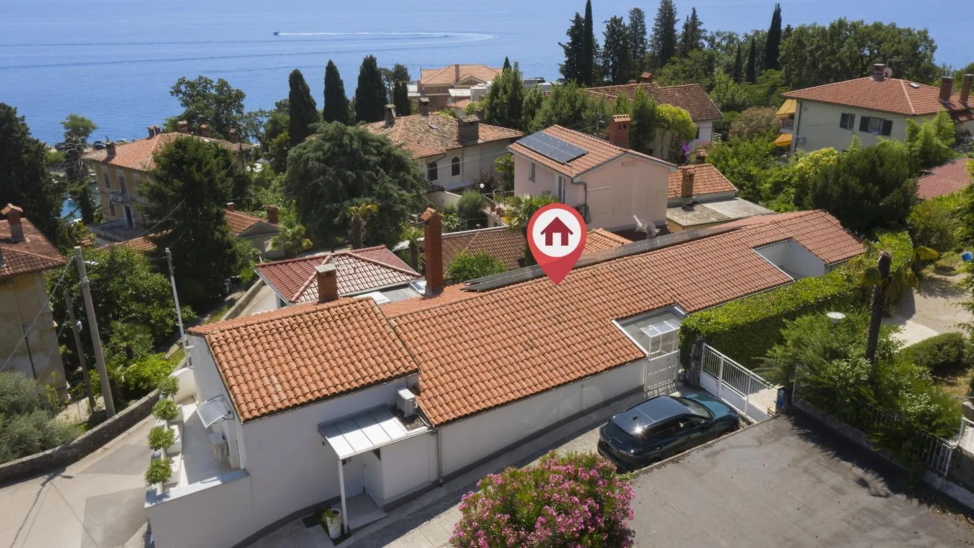 Villa Nika With Sea View And Charming Garden Near Opatija 0*, Ika
